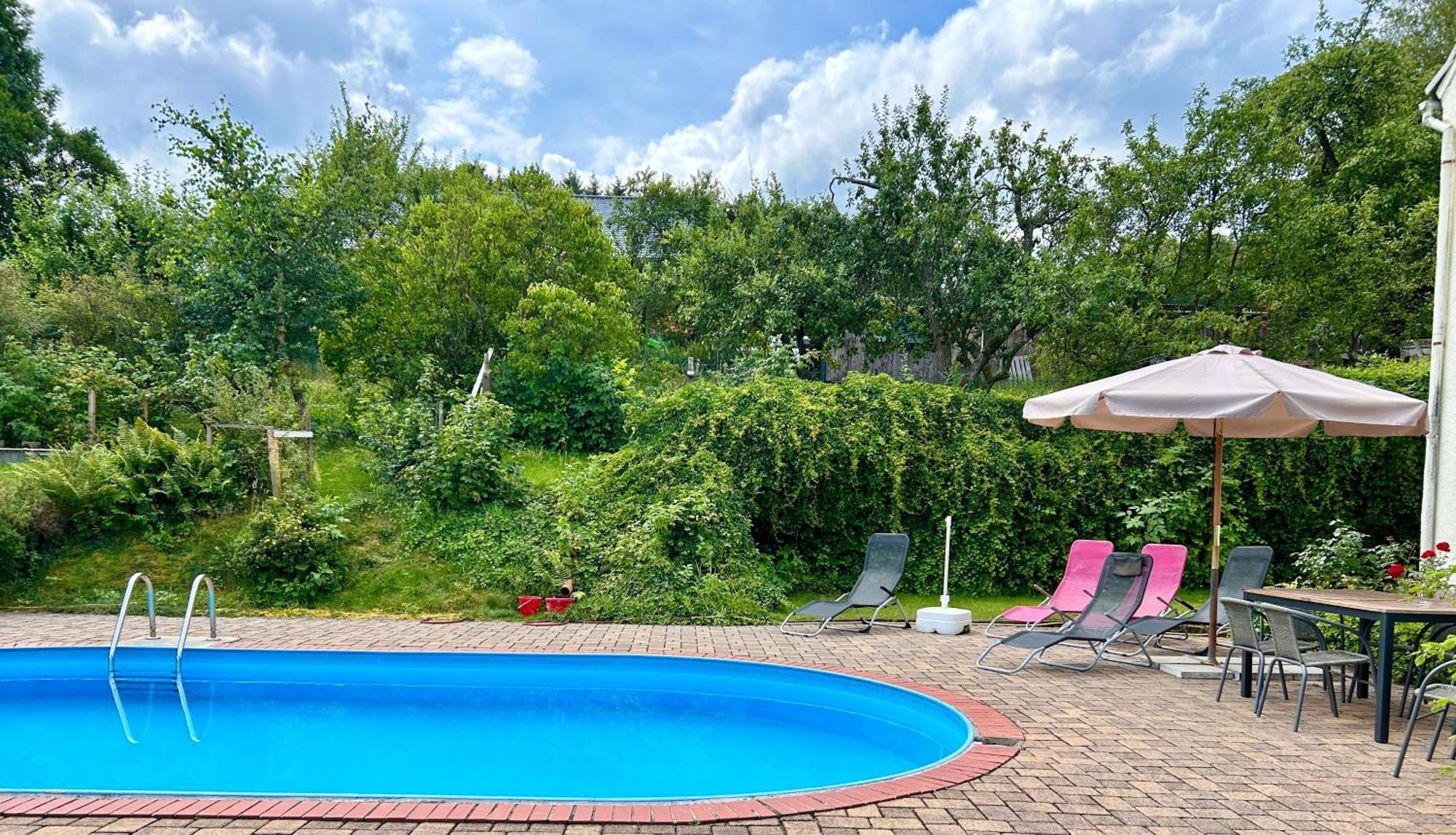 Ferienwohnungen 1 Bis 4 "Pumphut'S Scheune" Lengenfeld  Esterno foto